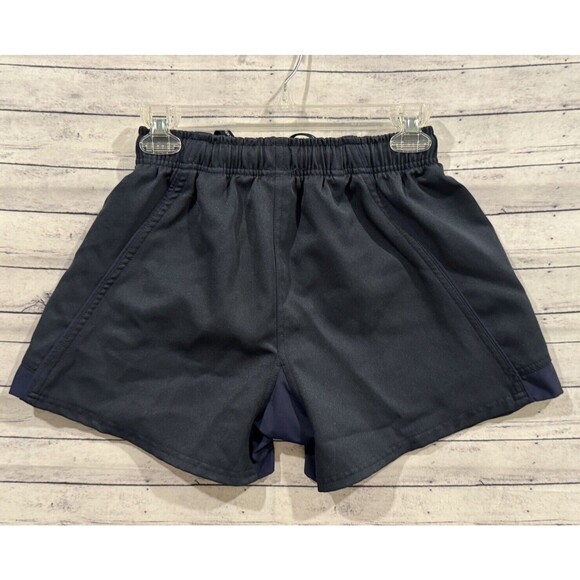 Canterbury of New Zealand Womens Performance Running Shorts Sz M Navy Blue Rugby - Picture 12 of 14